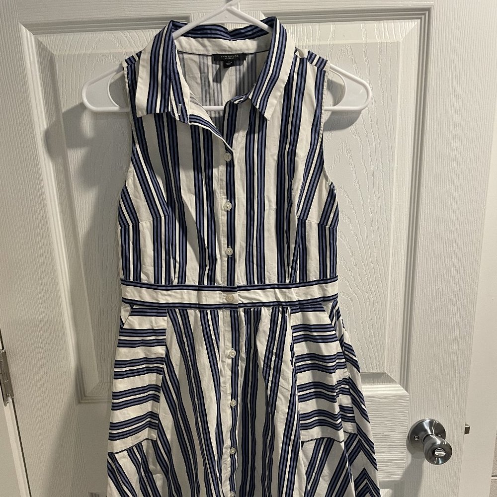 Jcrew Fit and Flare Button up dress
